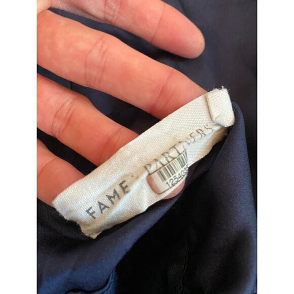 BHLDN Fame & Partners Isabella Jumpsuit Navy Women's Size 0 - Picture 13 of 13